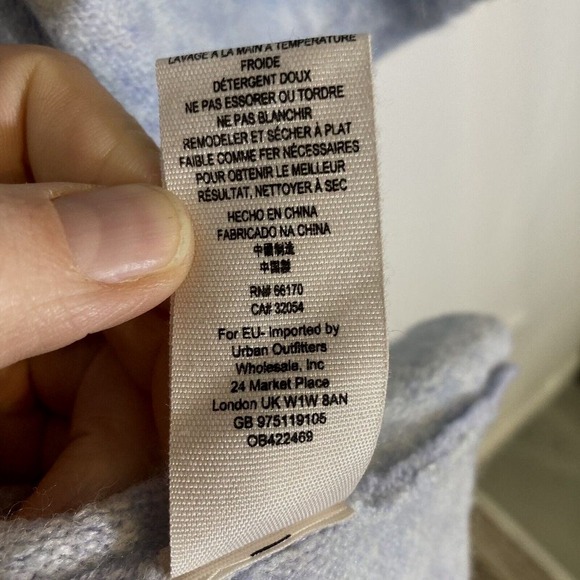 Free People Waterfall Cardigan Open Front Cozy Knit Sweater Drape Size S - Picture 6 of 6